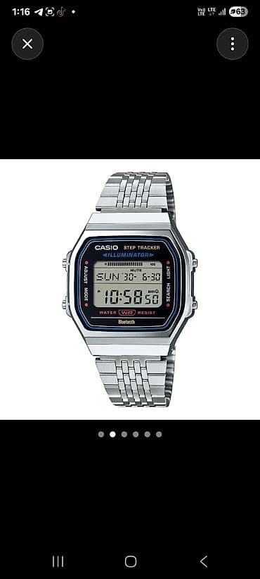 samsung a 01 core: Casio ABL-100WE — оригинал есть полный коробкой, ретро-цифровые часы с — 2