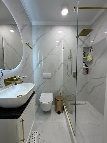 Недвижимость: 3 комнаты, 109 м², Асанбай мкр Элитка, 14 этаж, Дизайнерский ремонт — 9