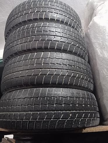 Шины 215 / 65 / R 16, Зима, Б/у, Комплект, Легковые, Япония, Dunlop