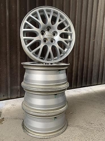 var: Литые Диски R 16 Subaru, Комплект, отверстий - 5, Б/у — 1
