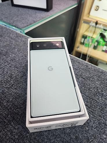 pixel 6 256: Google Pixel 6, Б/у, 256 ГБ, цвет - Белый, 1 SIM, eSIM — 2