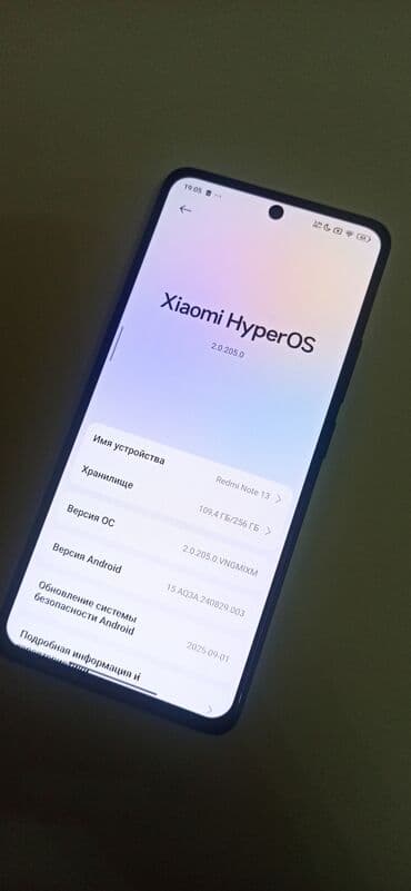 redmi note 9 чехол: Redmi, Redmi Note 13, Колдонулган, 256 ГБ, түсү - Кара, 2 SIM, eSIM — 5