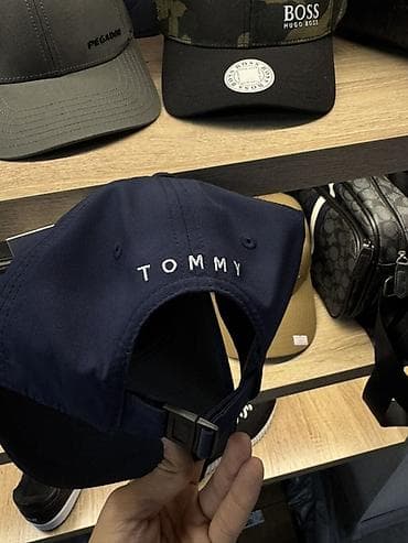 купить бейсболку: Головные уборы, Tommy Hilfiger, Новый, цвет - Синий, Самовывоз — 3