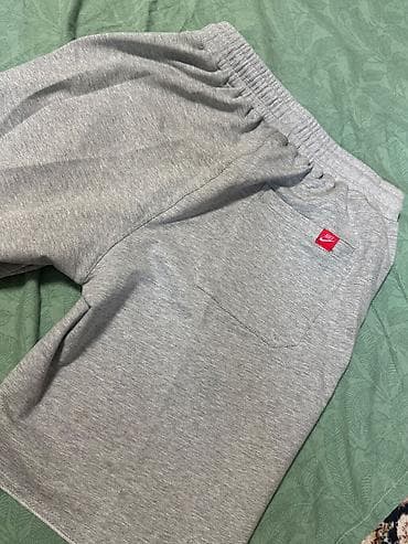 Мужская одежда: Мужские шорты, M, Nike, Новый, цвет - Серый — 2