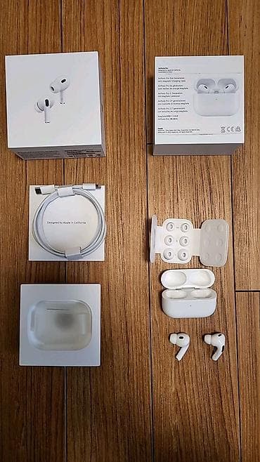 apple watch 8 серия: Беспроводные вакуумные наушники, Apple, AirPods Pro 2, Новый — 1