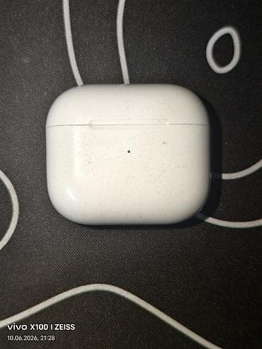 ipod mini: Беспроводные вакуумные наушники, Apple, Airpods Pro 3, Б/у — 2