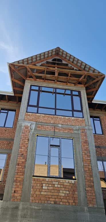 эки этаж кровать: Пластиковое окно на заказ, Тип окна: Стандартные, Декоративные особенности: Фрамуга, Бесплатная установка, Без рассрочки — 1