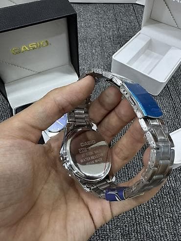 Классические часы: Классические часы часы, Casio, Япония, Водонепроницаемые, Мужские, Новый — 9