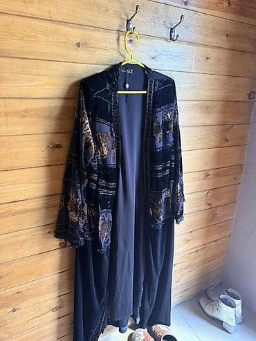 Личные вещи: Кардиган, Бархат, Длинная модель, Лето — 2