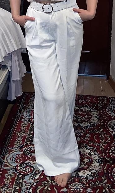 v beach: Брюки Палаццо, Лето, Новый, XS — 2