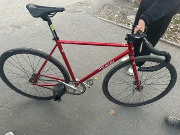 купить фикс в бишкеке: Шоссейный велосипед, Tsunami, Рама M (156 - 178 см), Б/у — 2