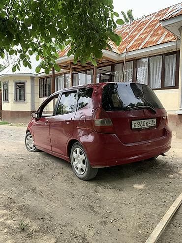 электромобиль дешевый: Honda Fit: 2001 г., Автомат, Бензин, Хэтчбэк — 5