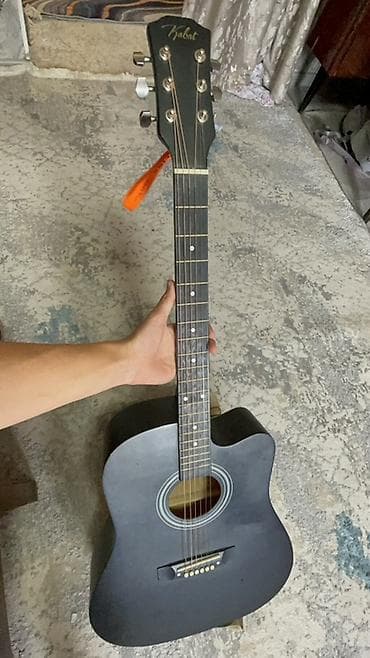 adaltis guitar: Акустическая гитара Kalat, форма корпуса Dreadnought с вырезом — 5