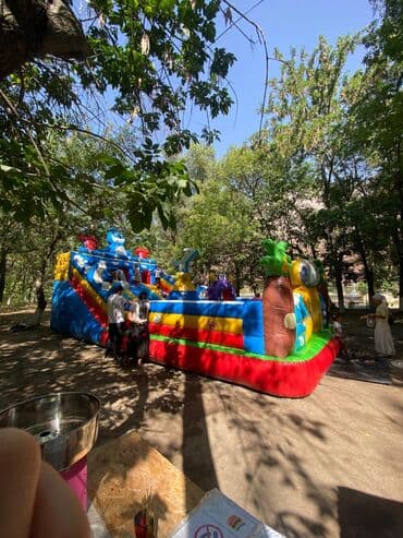 Батут Надувной, Б/у