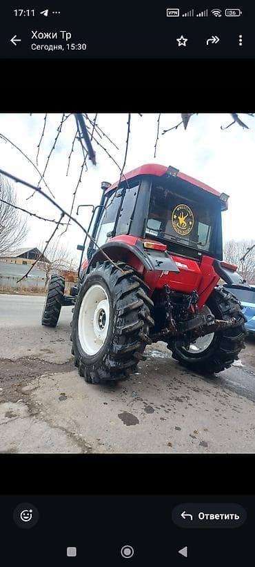 фары на трактор: Трактор колесный с кабиной, передним и задним навесным устройством и — 3