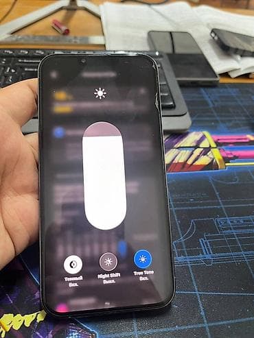 hp pro: IPhone 13 Pro Max, Б/у, 128 ГБ, Sierra Blue, Чехол, 80 % — 2