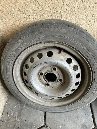 9 5j: Колеса в сборе 155 / 65 / R 13, Зима, Запаска, Легковые, Железные, отверстий - 4 — 1