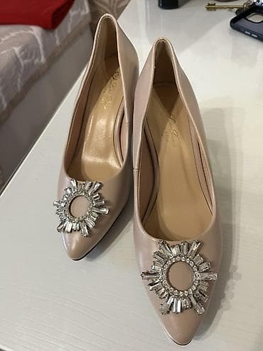 Туфли, 37, Loro Piana, Колдонулган, түсү - Саргыч боз, Өзү алып кетүү