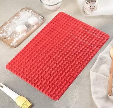 микр: Коврик для запекания мяса, антижир НОВЫЙ, упакован в коробку — 1