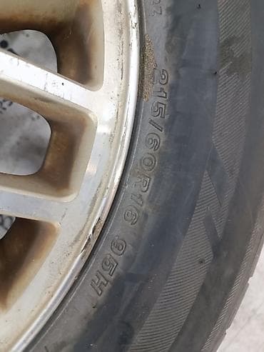 ej 205: Колеса в сборе 215 / 60 / R 16, Лето, Б/у, Комплект, Легковые, Литые, отверстий - 5 — 3