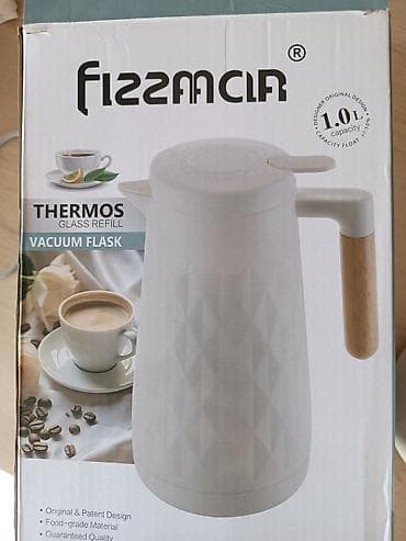 Посуда: Термос-чайник, новый, 700с — 1