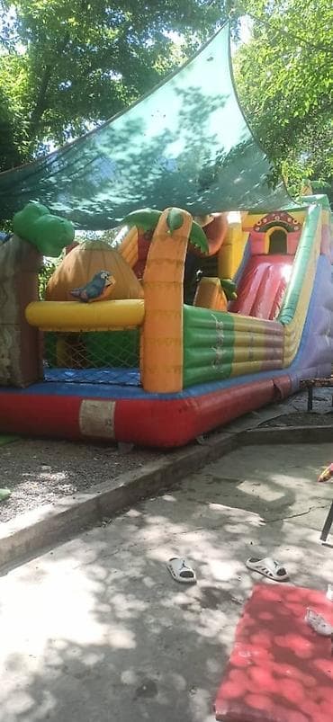 Детская горка Для улицы, Пластик