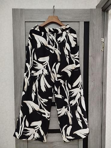Брюки: Брюки Палаццо, Лето, Новый, M, L, XL — 7