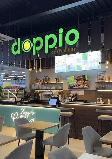 Doppio Coffee Bar — кофейный островок формата coffee-to-go и для at lalafo.kg Doppio Coffee Bar — кофейный островок формата coffee-to-go и для