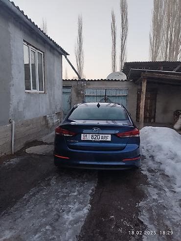 арзан машине: Hyundai Elantra: 2018 г., Бензин, Седан — 4