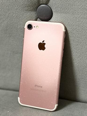 poco x3 pro 8256: IPhone 7, Б/у, 32 ГБ, Розовый, Чехол, 100 % — 1