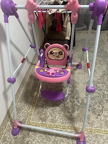 детские куртки для мальчиков бишкек: Детские качели, Подвесные Для дома, Металл, Новый — 1