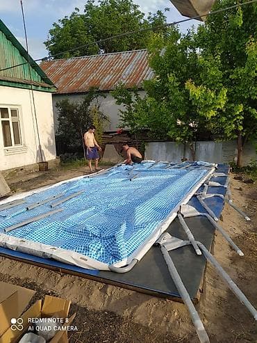 бассейн для плавания: Бак, Металл — 3