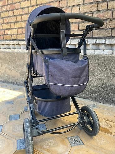 foo foo: Коляска, цвет - Фиолетовый, Б/у — 3
