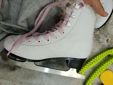 женские коньки: Фигурные, 36, Б/у — 5