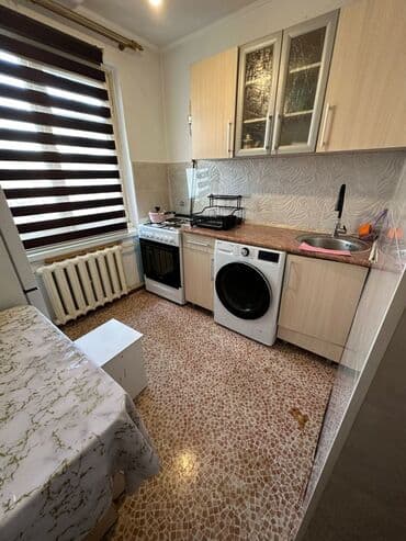 Батирлер: 1 бөлмө, 32 м², 104-серия, 4 кабат, Косметикалык ремонт — 3