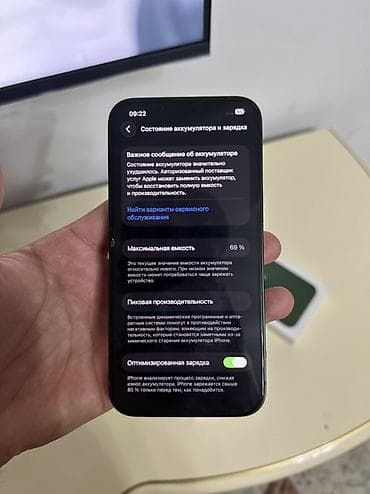 rey ben: IPhone 13, Зеленый, Коробка, 69 % — 4