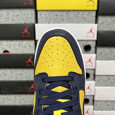 Өтүктөр: Nike Dunk Low Retro “Midnight Navy/Varsity Maize” - Классическая — 3