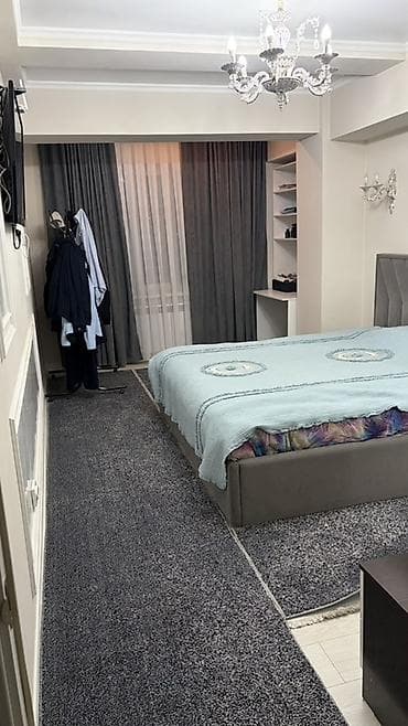 качан: 3 бөлмө, 100 м², Элитка, 9 кабат, Эски ремонт — 10