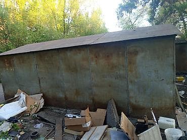 Металлический гараж/бокс разборной конструкции. - Материал: стальной at lalafo.kg Металлический гараж/бокс разборной конструкции. - Материал: стальной