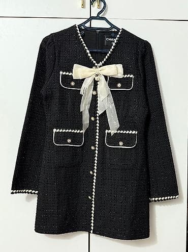 Платья 1-Chanel размер (s) цена-3000сом 2-пышное вечернее платье раз