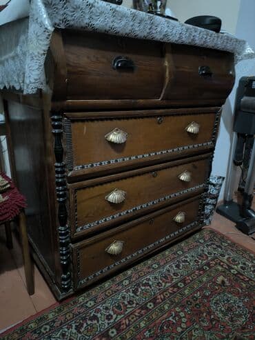 набор инструментов force бишкек: Комод для одежды, Без зеркала, Дерево, цвет - Коричневый — 4