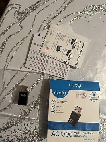 wi fi адаптер samsung купить: Cudy AC1300 Wireless Dual Band USB Adapter (модель WU1300S) - — 1