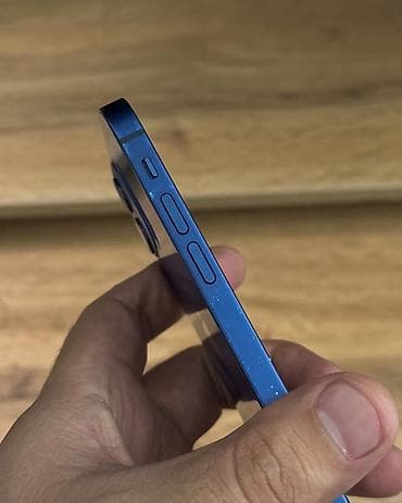 ayfon 12: IPhone 12 mini, Б/у, 128 ГБ, Синий, 96 % — 6