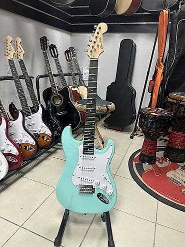 гитара электрическая: Электрогитара новая, стратокастер, ST, Stratocaster. Все в наличии В — 1