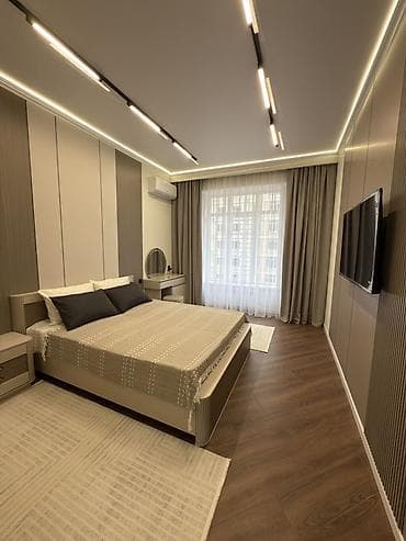 Гарнитуры для прихожей: Спальный гарнитур, Двуспальная кровать, Дерево, цвет - Серый — 1