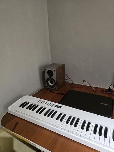 Студия микрофондору: Студия звукозапись сатылат столдогунун бардыгы. Аппараттар бары жаны — 5