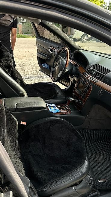 авто в такси: Mercedes-Benz S-Class: 2002 г., 5 л, Автомат, Бензин, Седан — 5