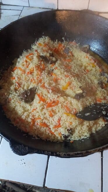 Готовим плов на заказ 1кг 2400с - с риса узген - с риса лазер - с риса