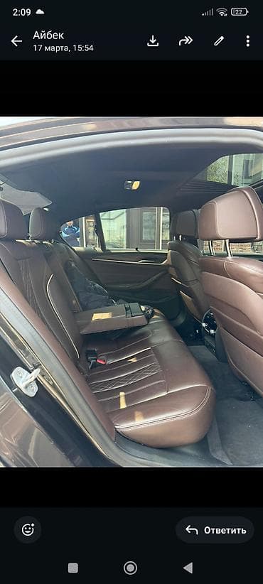 BMW: BMW 5 series: 2019 г., 2 л, Автомат, Дизель, Седан — 7