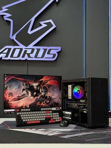 Компьютер, ядер - 6, ОЗУ 16 ГБ, Игровой, AMD Ryzen 5, AMD Radeon RX 580, SSD